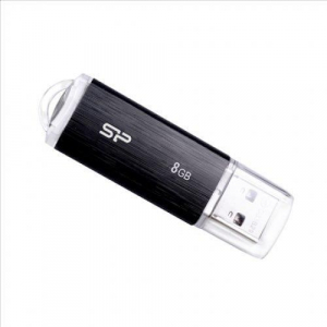 Pen Drive 8GB Silicon Power Ultima U02 fekete USB 2.0 (SP008GBUF2U02V1K)